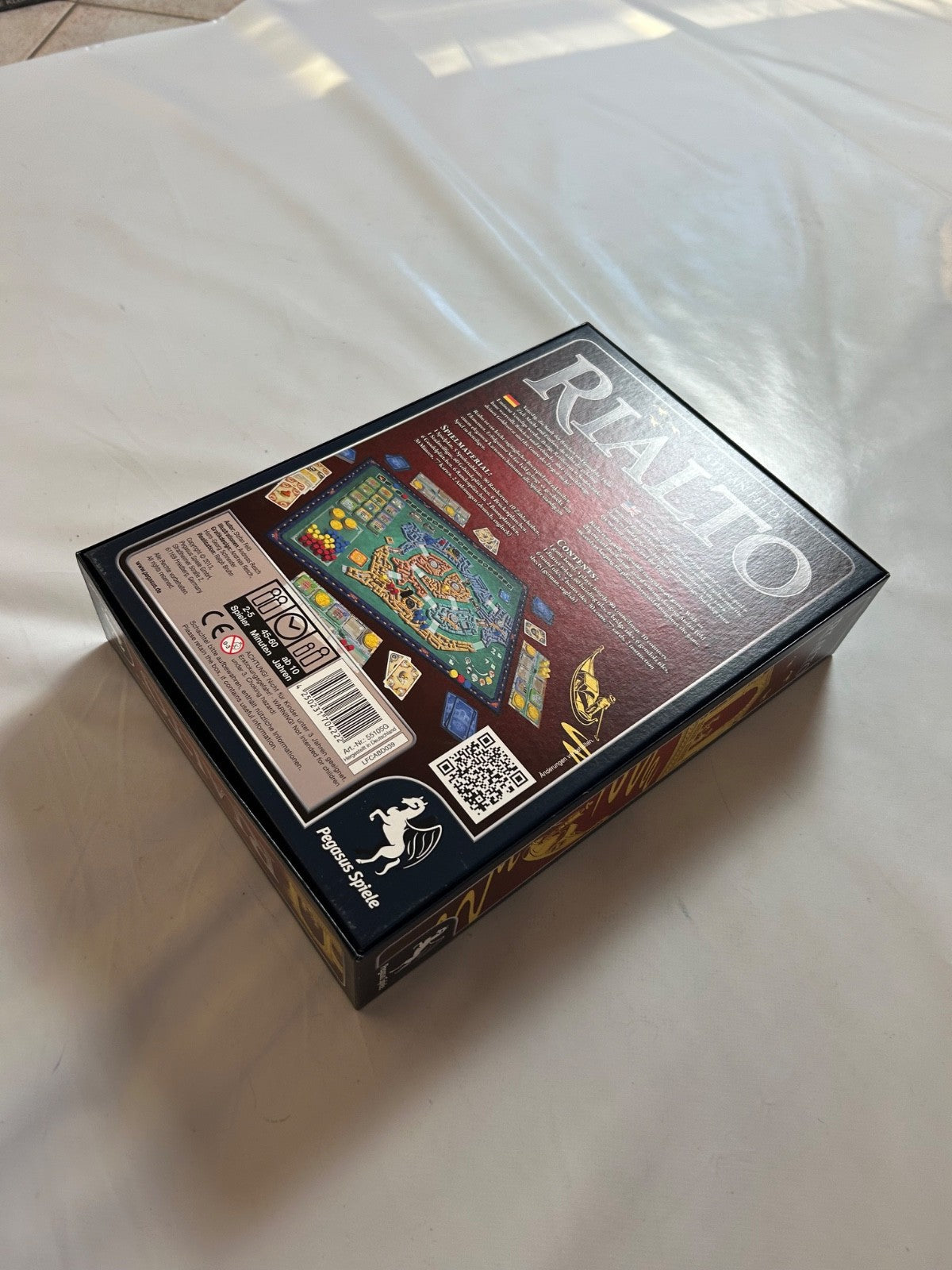 Rialto Spiel  Brettspiel Spiel Pegasus Stefan Feld  Brettspiel  Vollständig - Ansicht 12