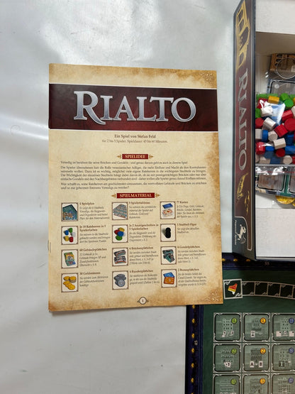 Rialto Spiel  Brettspiel Spiel Pegasus Stefan Feld  Brettspiel  Vollständig - Ansicht 7