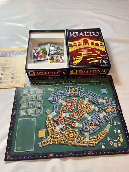 Rialto Spiel  Brettspiel Spiel Pegasus Stefan Feld  Brettspiel  Vollständig - Ansicht 9