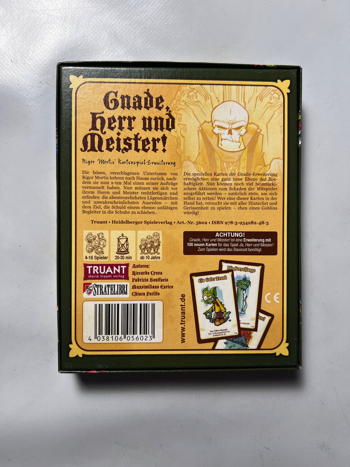 RIGOR MORTIS KARTENSPIEL GNADE, HERR UND MEISTER! - Vollständig - Ansicht 10