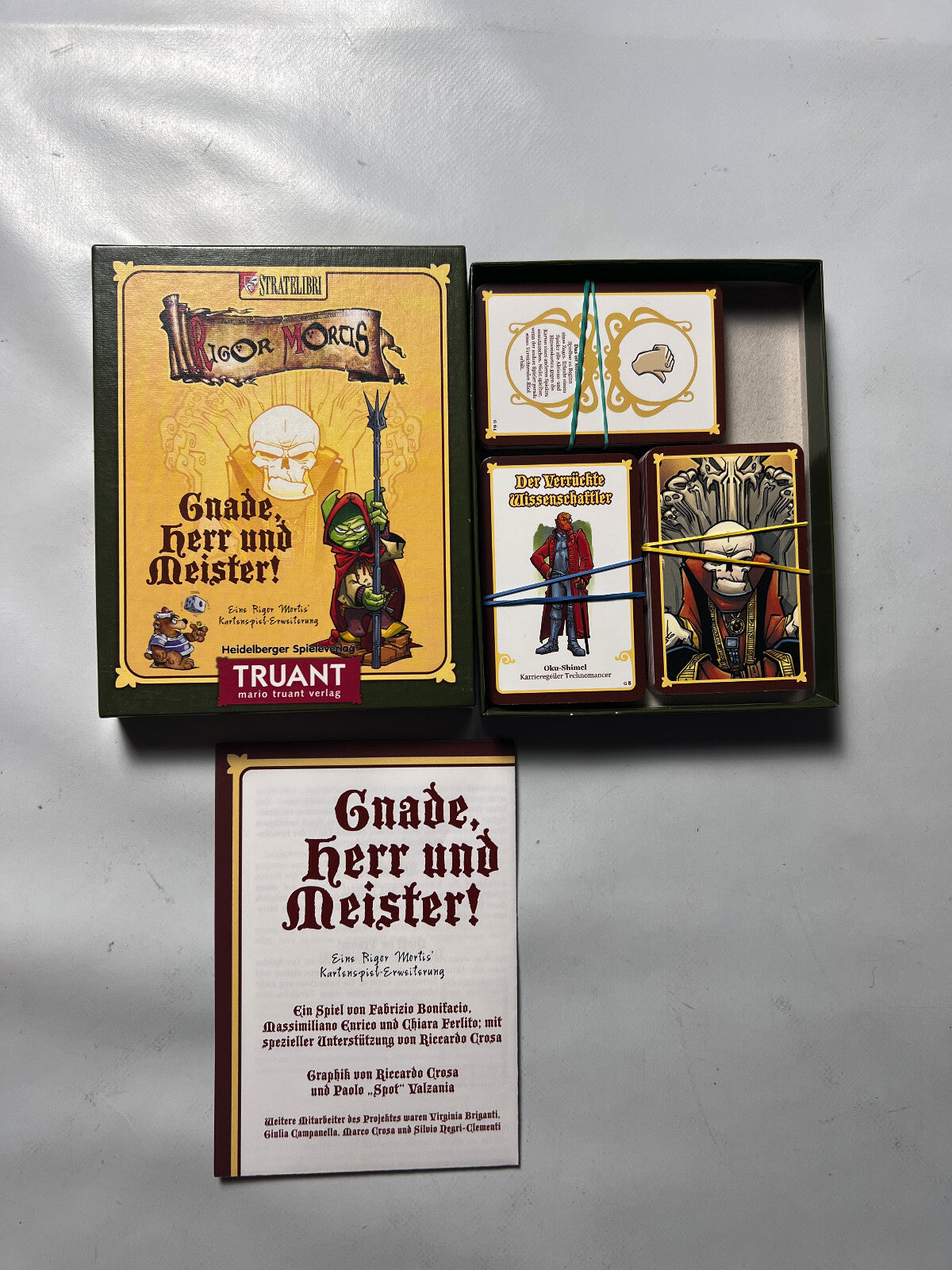 RIGOR MORTIS KARTENSPIEL GNADE, HERR UND MEISTER! - Vollständig - Ansicht 2