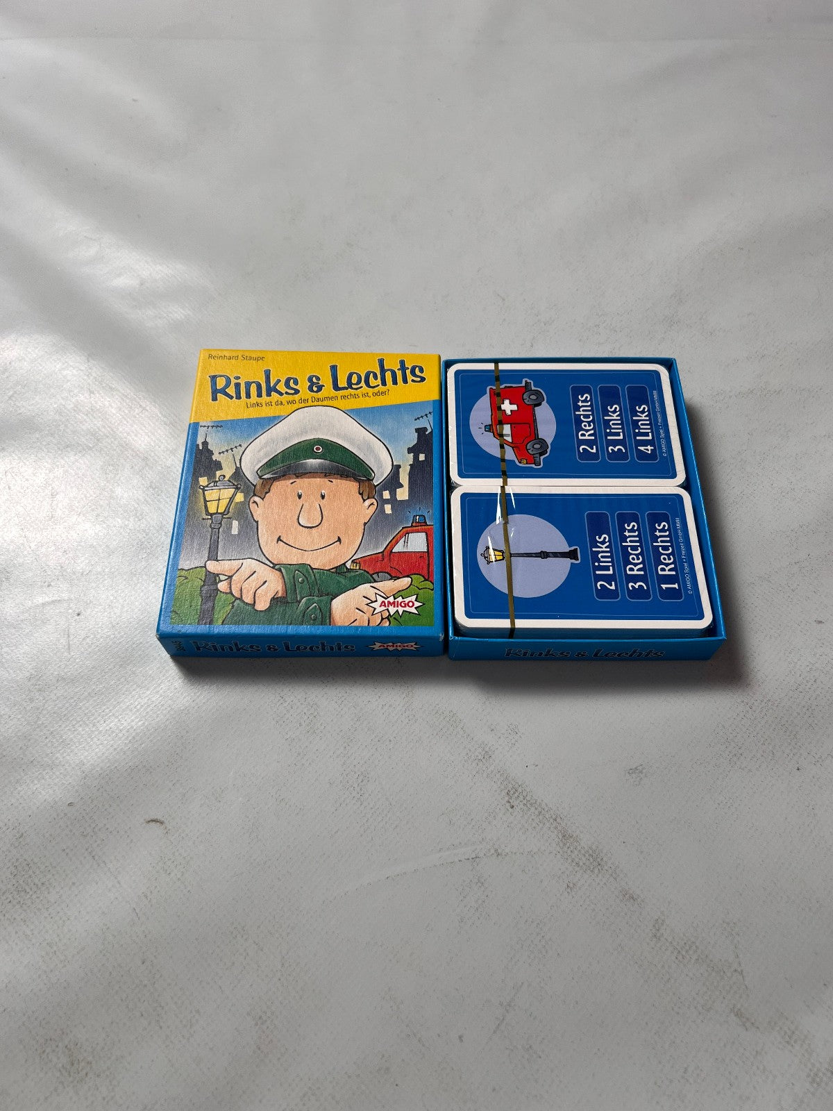 Rinks und Lechts Amigo Kartenspiel Unbespielt - Ansicht 3