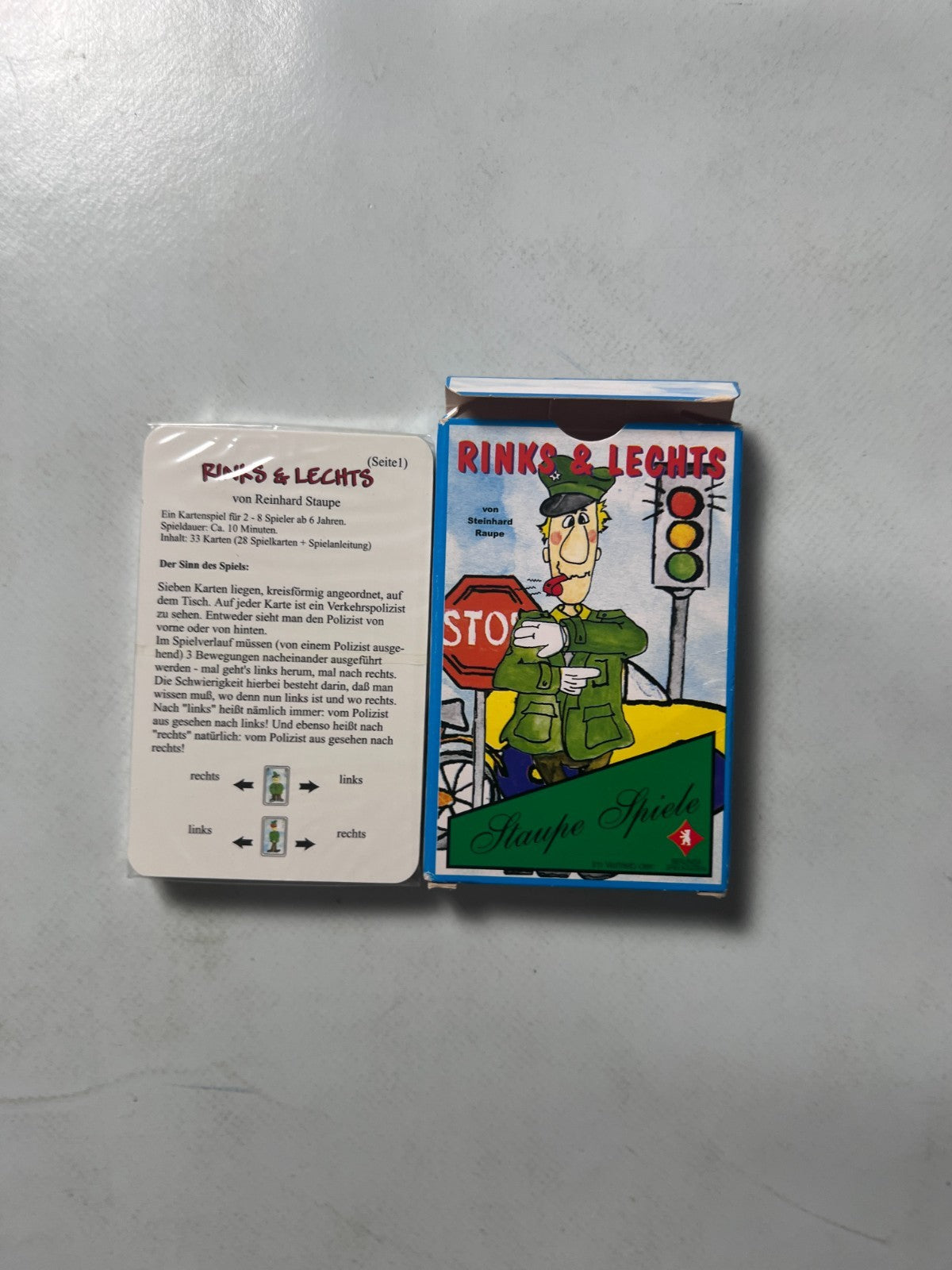 Rinks und Lechts Berliner Spiele Kartenspiel Unbespielt - Ansicht 2