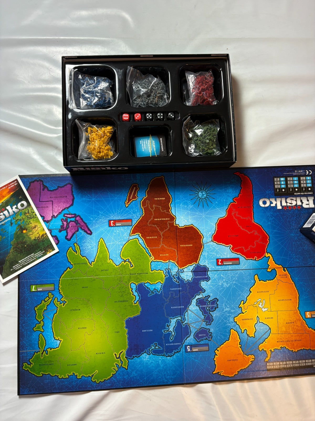 Risiko Brettspiel das große Strategiespiel  Hasbro 2010  Vollständig - Ansicht 6