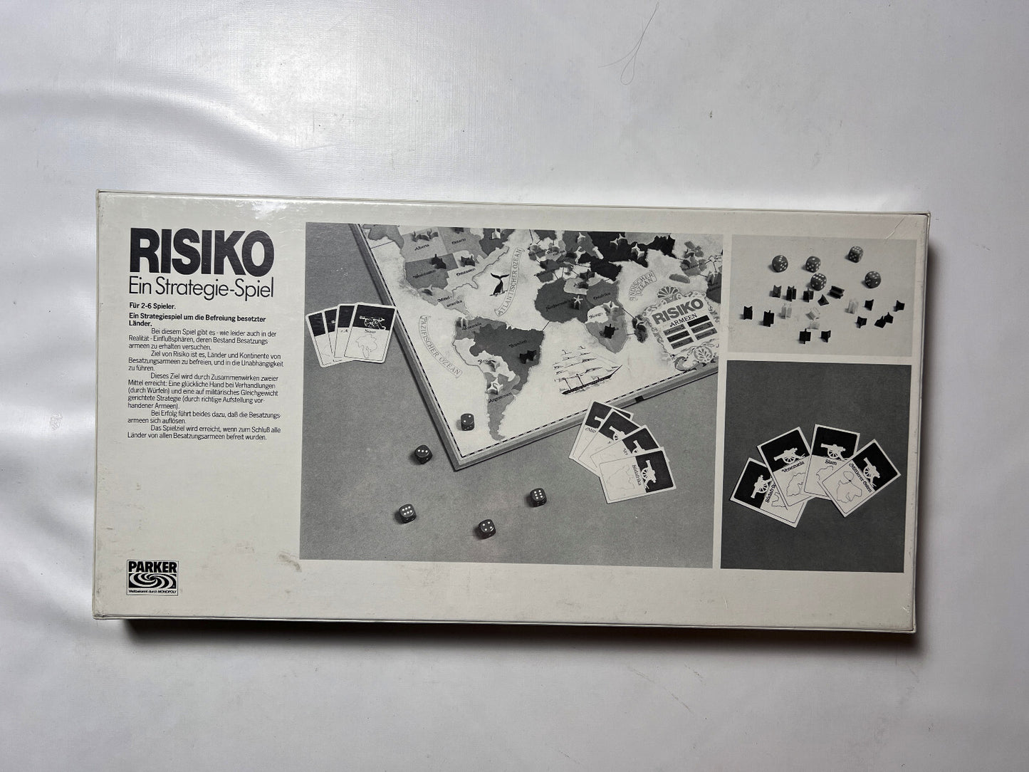 Risiko Brettspiel Spiel Gesellschaftsspiel Parker 1982 - NEU in Folie - Ansicht 5