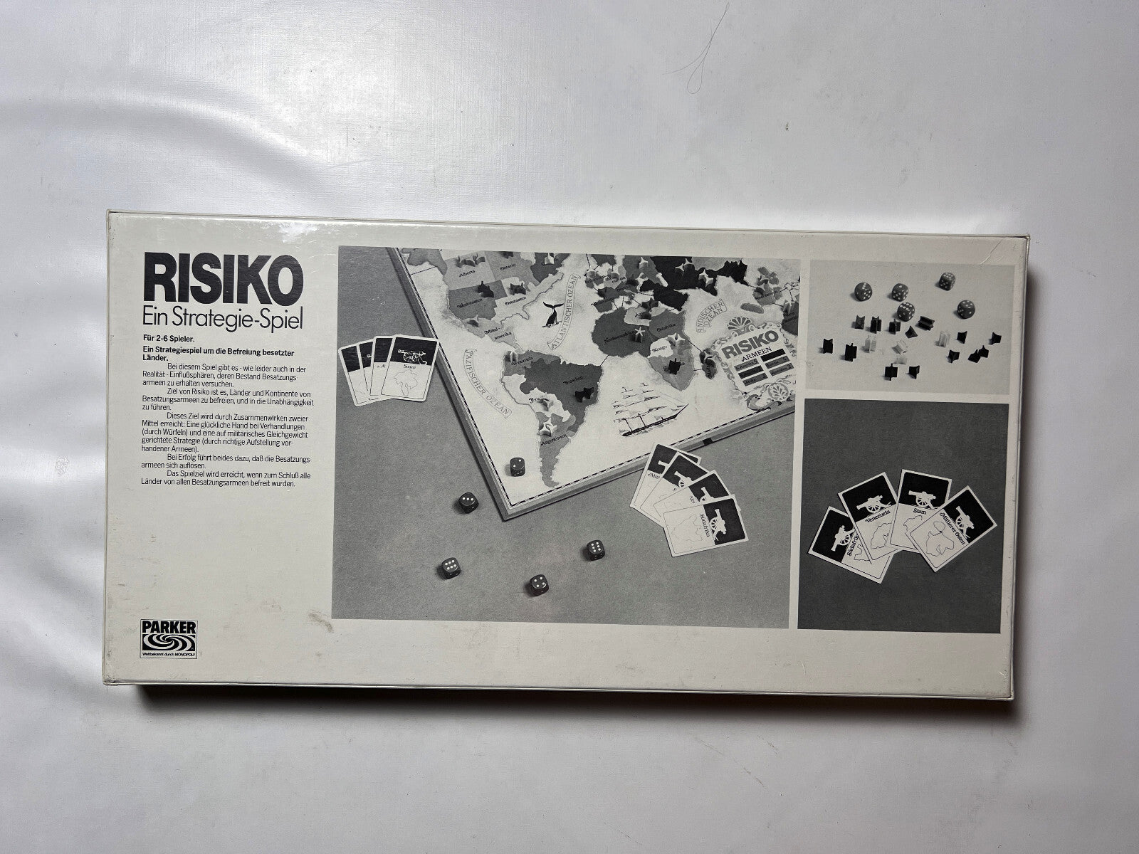 Risiko Brettspiel Spiel Gesellschaftsspiel Parker 1982 - NEU in Folie - Ansicht 5