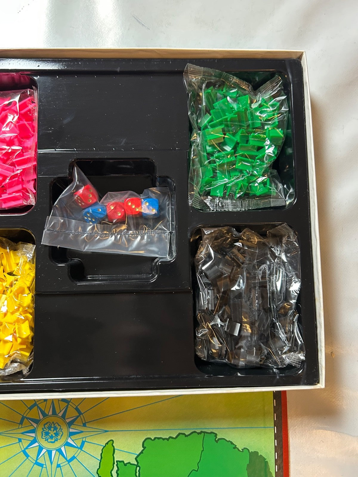 Risiko Brettspiel Spiel Parker 1992  große weiße Ausgabe  Teils unbespielt - Ansicht 11