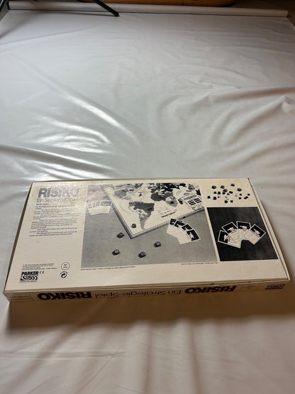 Risiko Brettspiel Spiel Parker 1992  große weiße Ausgabe  Teils unbespielt - Ansicht 13