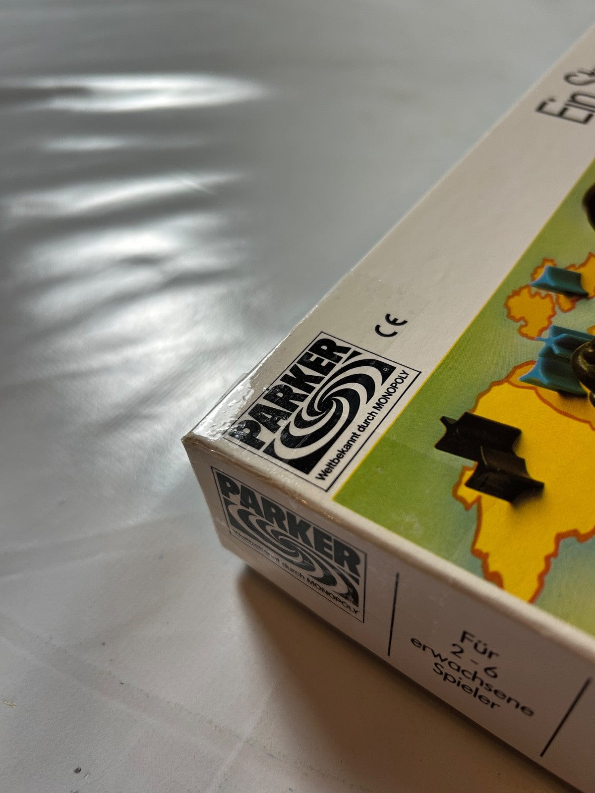 Risiko Brettspiel Spiel Parker 1992  große weiße Ausgabe  Teils unbespielt - Ansicht 5