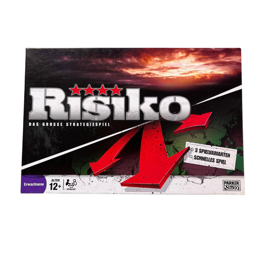 RISIKO Das grosse Strategiespiel mit 3 Spielvarianten Parker 2008 - Unbespielt – SKU A12431 – Gesellschaftsspiel gebraucht kaufen bei Brettspielimperium