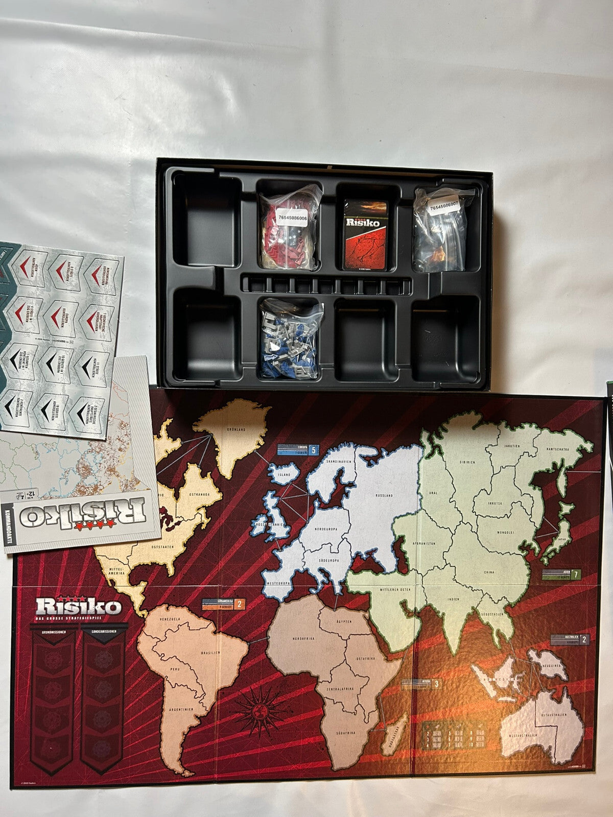RISIKO Das grosse Strategiespiel mit 3 Spielvarianten Parker 2008 - Unbespielt - Ansicht 8