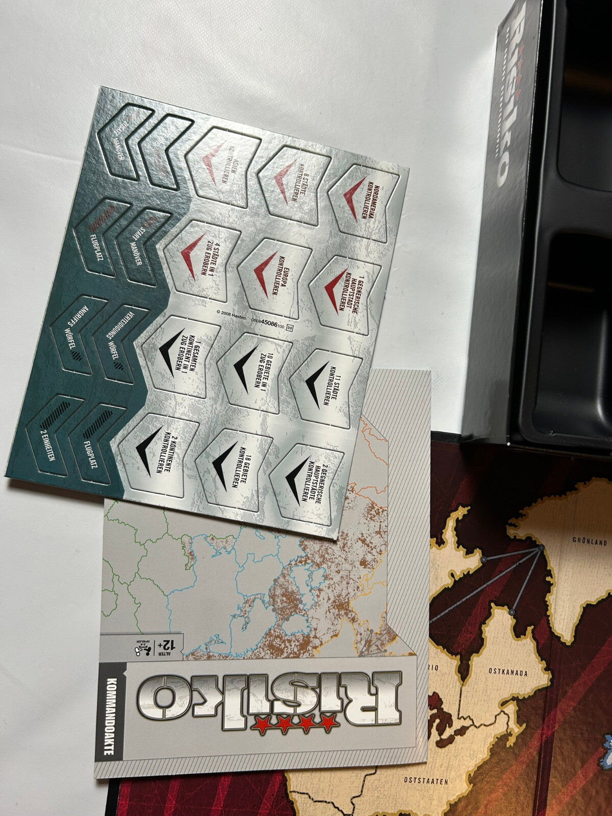 RISIKO Das grosse Strategiespiel mit 3 Spielvarianten Parker 2008 - Unbespielt - Ansicht 9