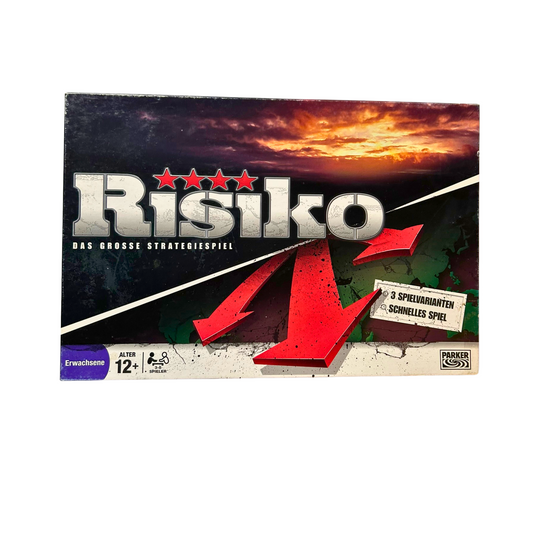 Risiko Das große Strategiespiel Parker Brettspiel Gesellschaftsspie- Vollständig - Ansicht 1