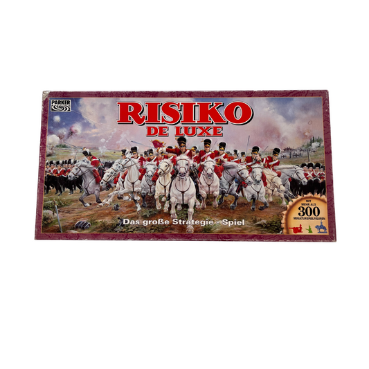 Risiko de Luxe   Parker 1992 große Ausgabe Brettspiel  Vollständig - Ansicht 1