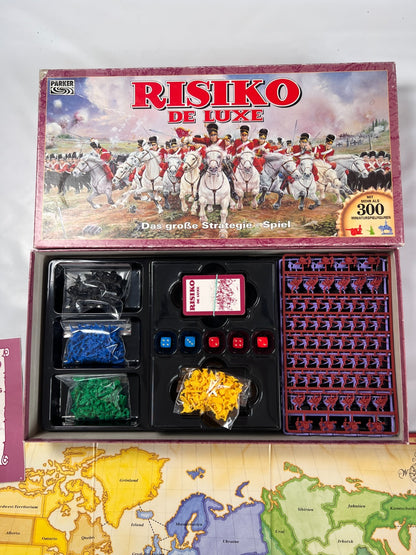 Risiko de Luxe   Parker 1992 große Ausgabe Brettspiel  Vollständig - Ansicht 3