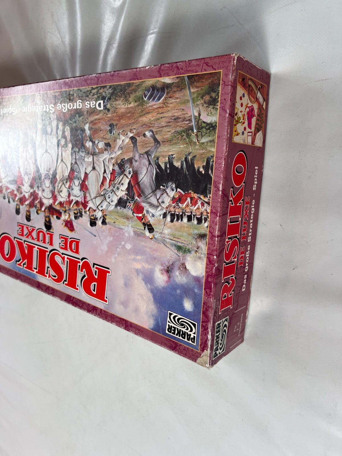 Risiko de Luxe   Parker 1992 große Ausgabe Brettspiel  Vollständig - Ansicht 5