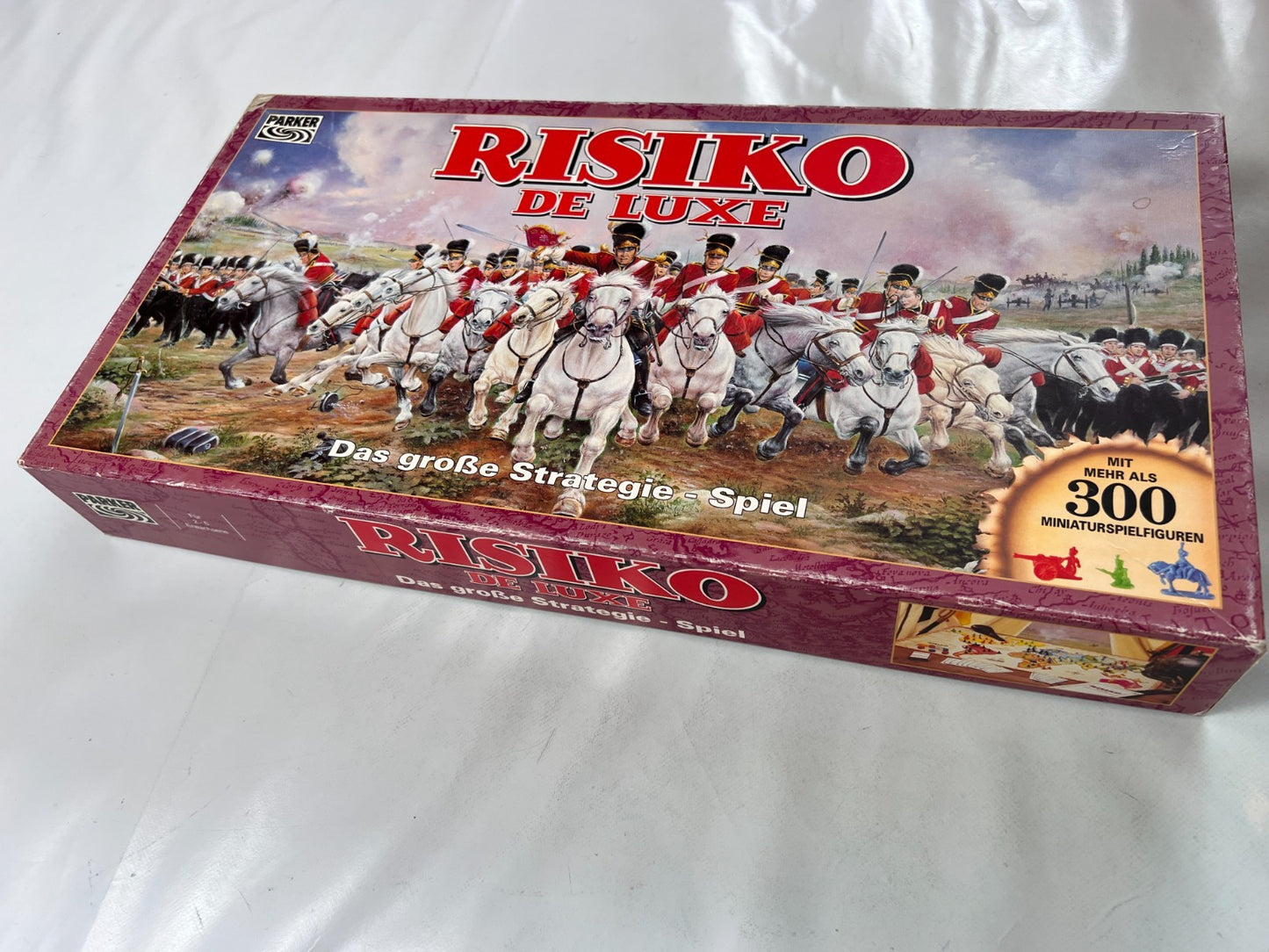 Risiko de Luxe   Parker 1992 große Ausgabe Brettspiel  Vollständig - Ansicht 9
