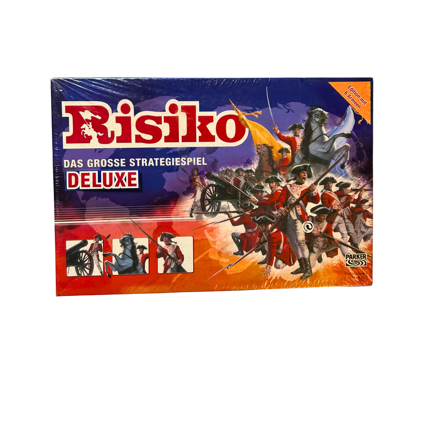 Risiko Deluxe  Das große Strategiespiel Brettspiel Parker 2004  NEU in Folie - Ansicht 1