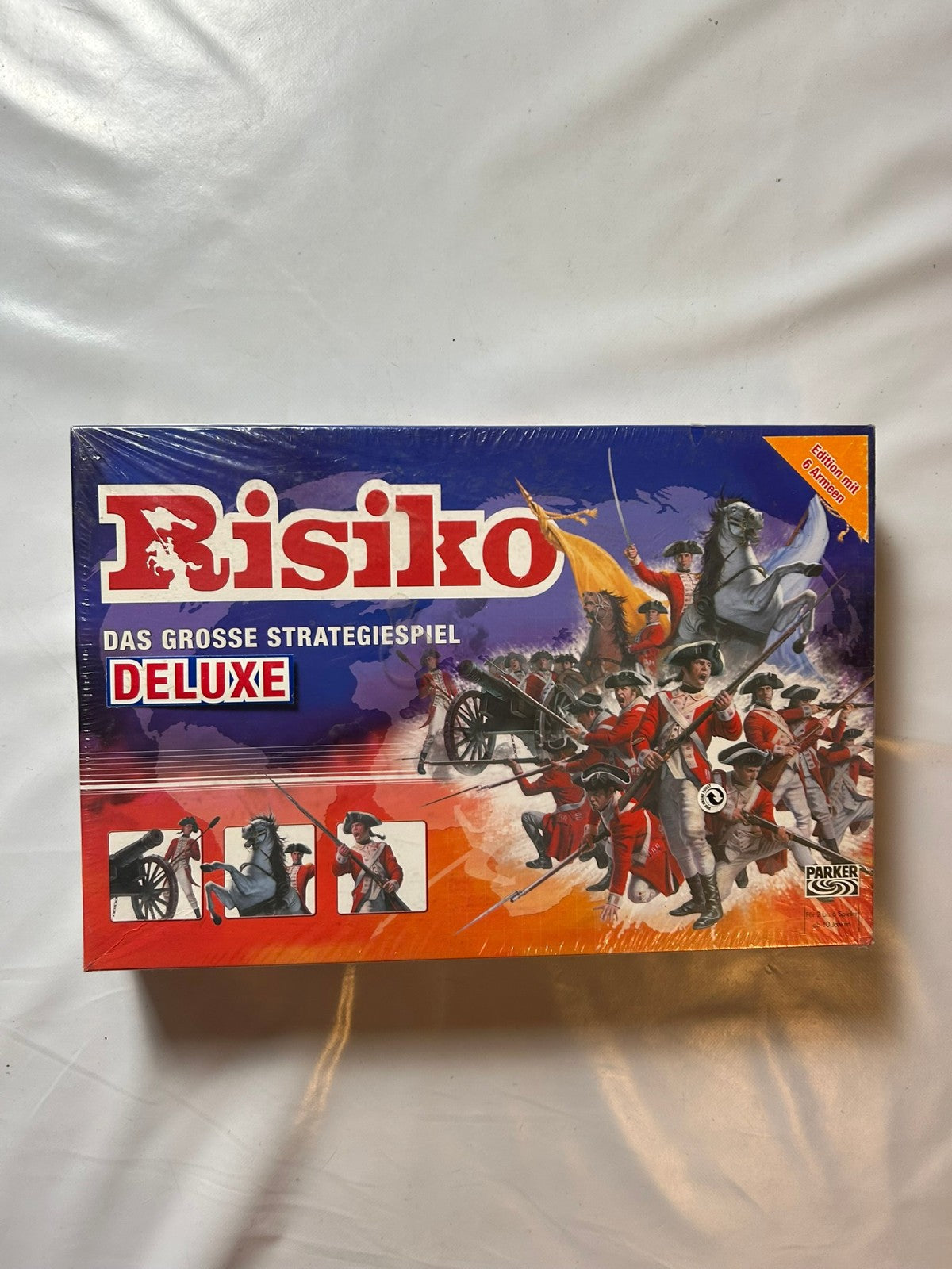 Risiko Deluxe  Das große Strategiespiel Brettspiel Parker 2004  NEU in Folie - Ansicht 2