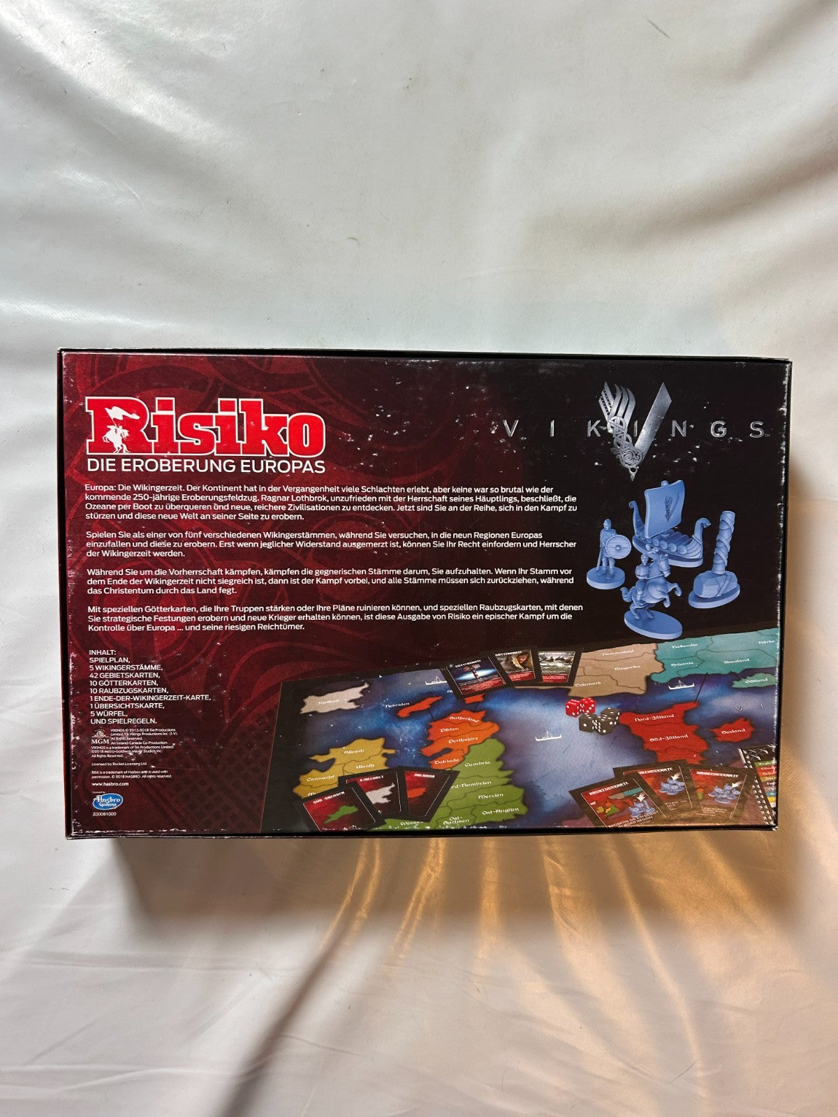 Risiko Die Eroberung Europas Vikings Brettspiel Hasbro  Vollständig - Ansicht 11