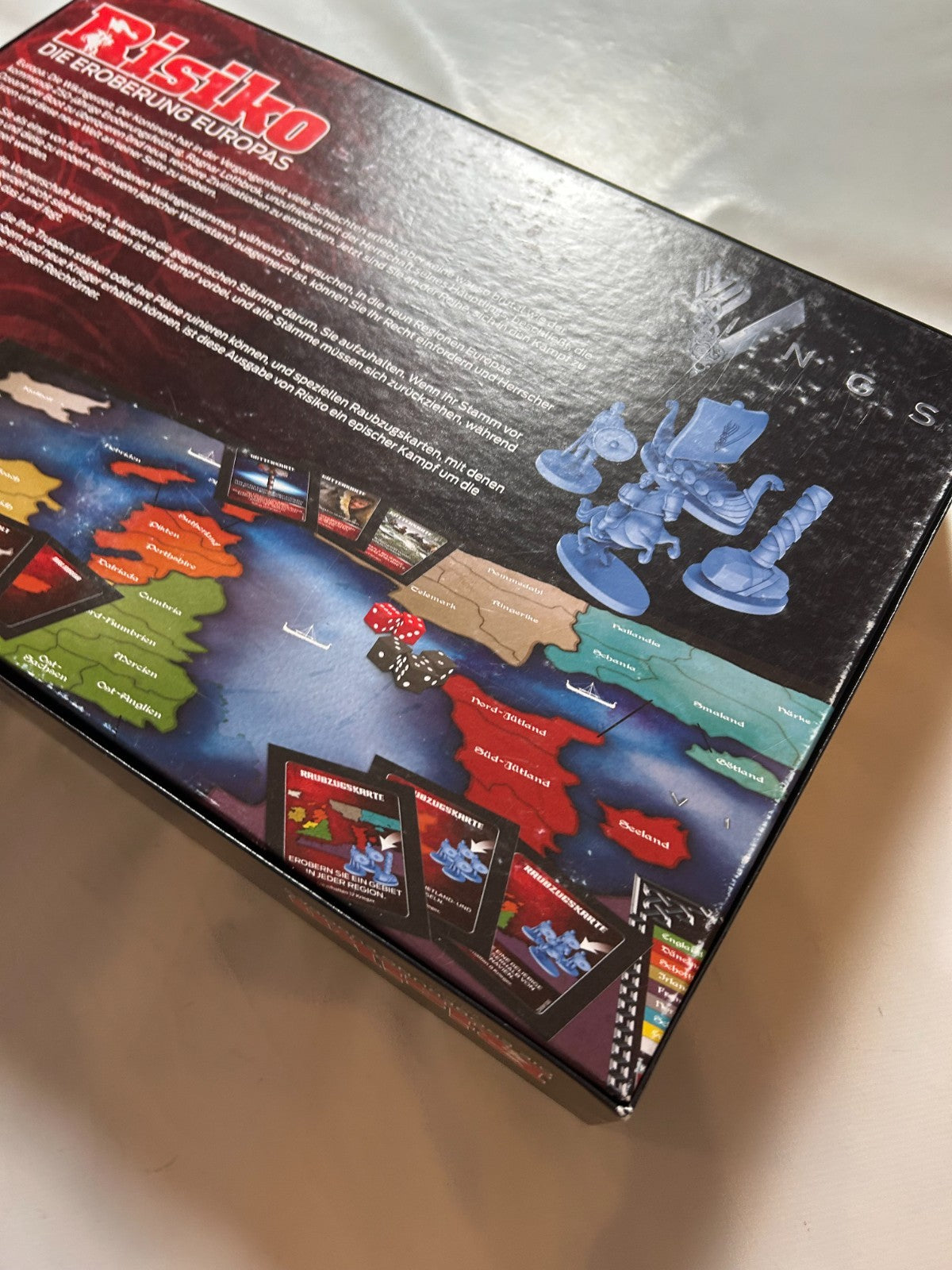 Risiko Die Eroberung Europas Vikings Brettspiel Hasbro  Vollständig - Ansicht 13
