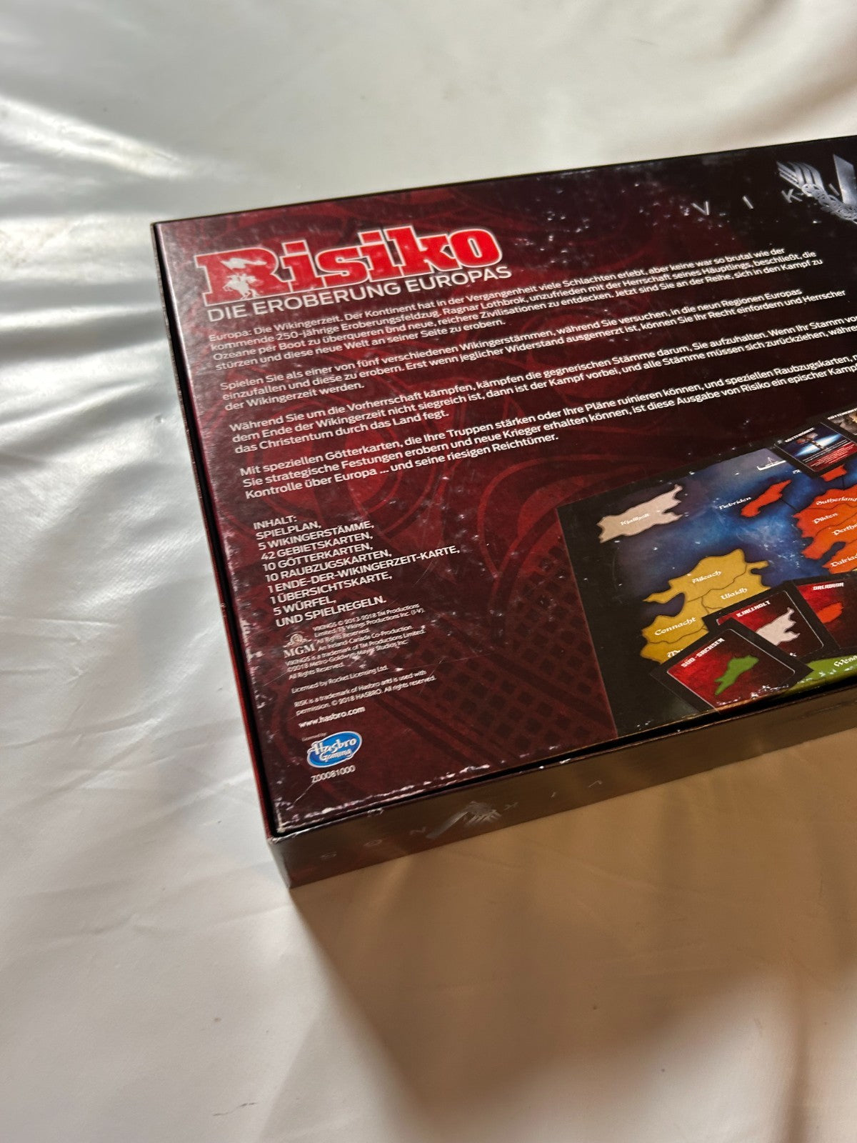 Risiko Die Eroberung Europas Vikings Brettspiel Hasbro  Vollständig - Ansicht 14