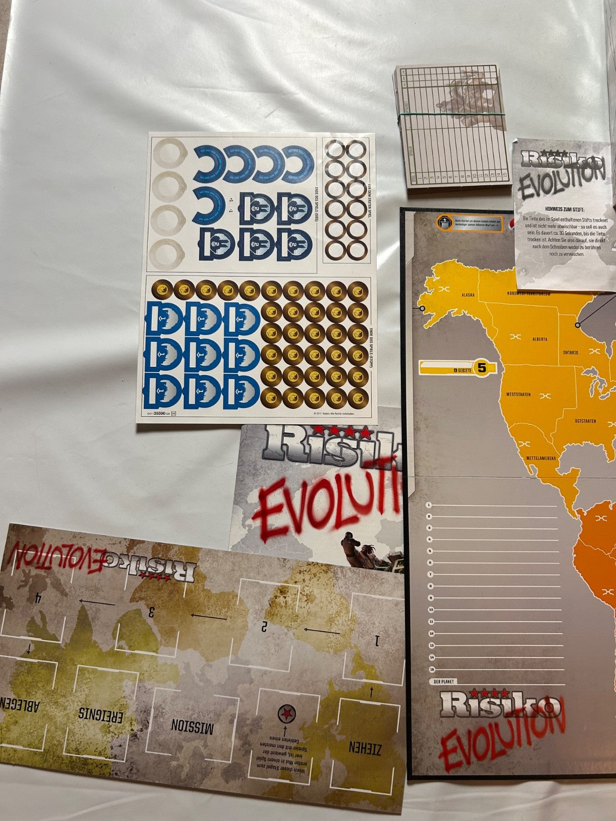 RISIKO Evolution - Brettspiel Legacy Ungespielt - Unbenutzt Deutsch Unbespielt - Ansicht 10