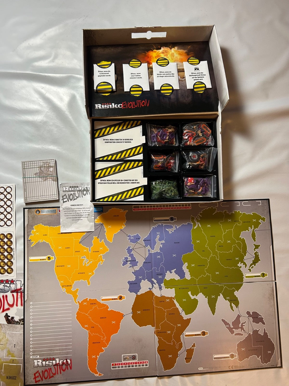 RISIKO Evolution - Brettspiel Legacy Ungespielt - Unbenutzt Deutsch Unbespielt - Ansicht 9