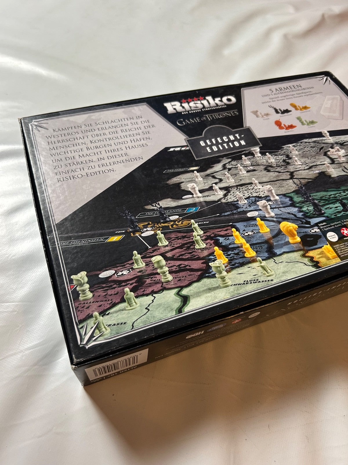 Risiko Game of Thrones GoT Gefecht Edition Hasbro Vollständig - Ansicht 12