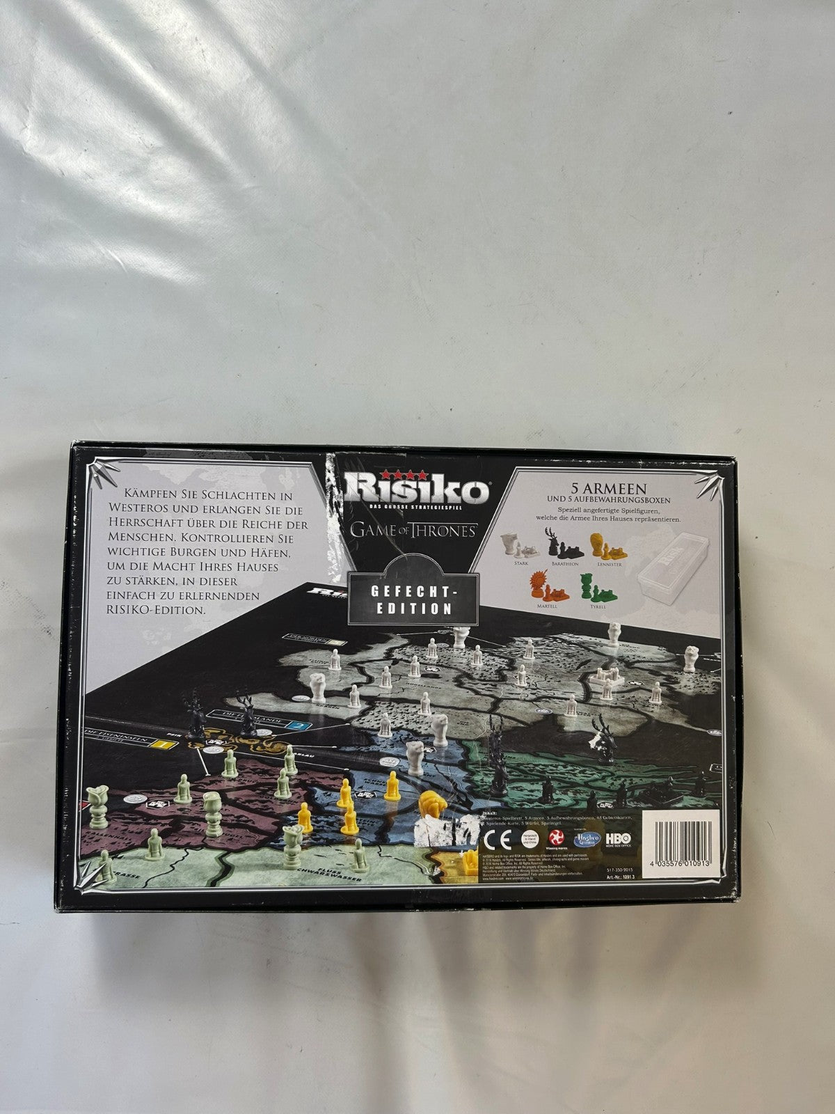 Risiko Game of Thrones GoT Strategie Spiel Gefecht Edition  Hasbro Vollständig - Ansicht 3