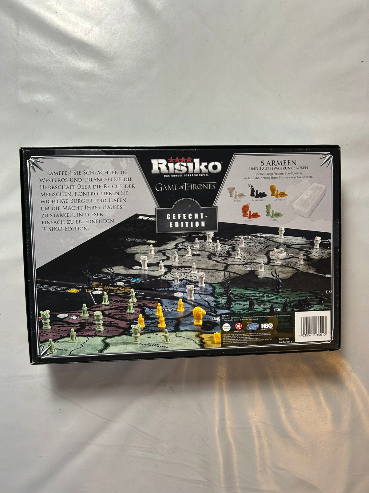 Risiko GoT Game of Thrones Strategie Spiel Gefecht Edition  Hasbro Vollständig - Ansicht 10