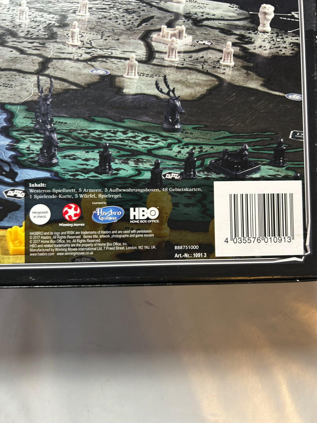 Risiko GoT Game of Thrones Strategie Spiel Gefecht Edition  Hasbro Vollständig - Ansicht 14