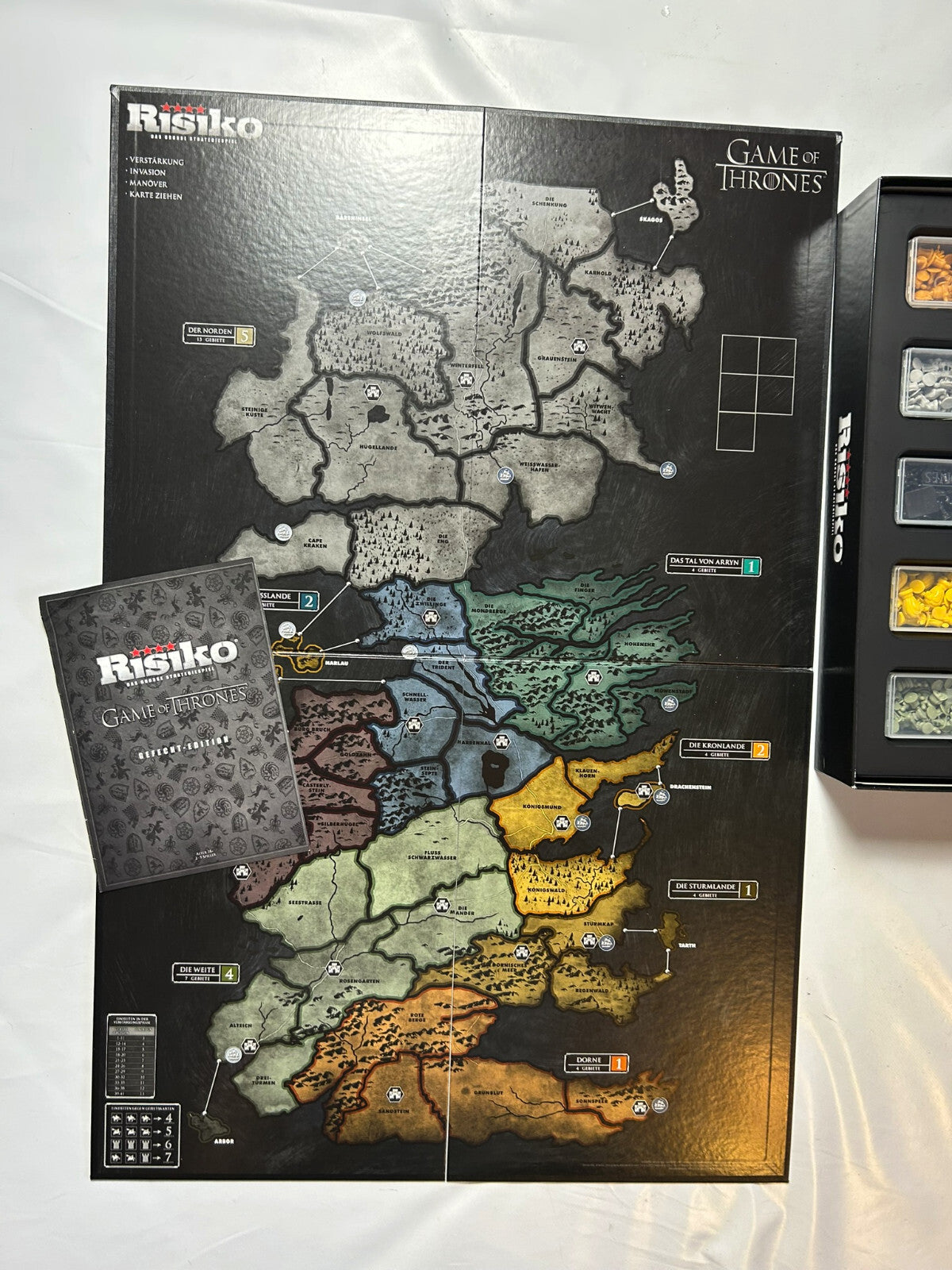 Risiko GoT Game of Thrones Strategie Spiel Gefecht Edition  Hasbro Vollständig - Ansicht 7
