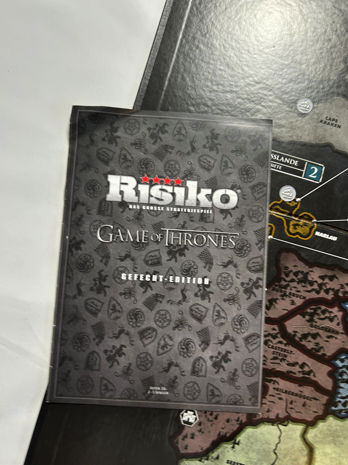 Risiko GoT Game of Thrones Strategie Spiel Gefecht Edition  Hasbro Vollständig - Ansicht 9