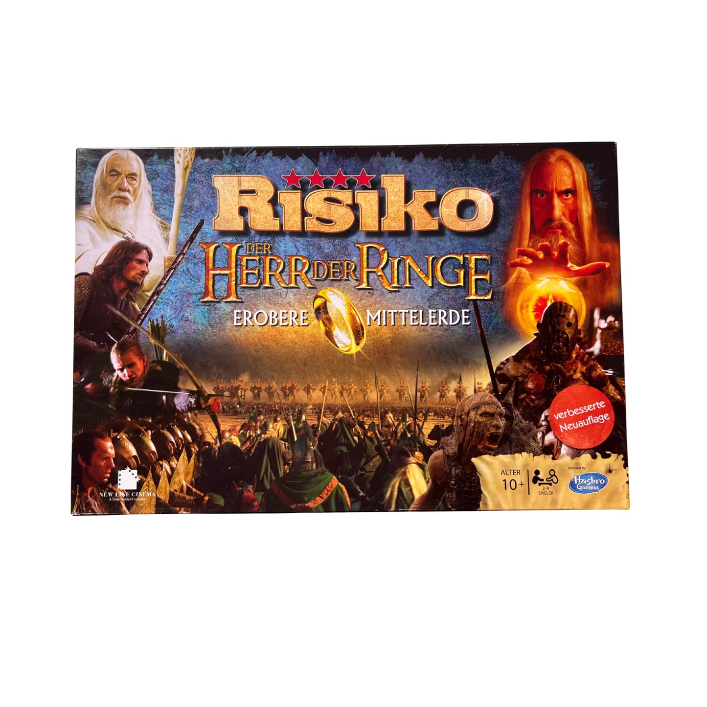 Risiko - Herr der Ringe - Erobere Mittelerde - Hasbro – SKU A11908 – Gesellschaftsspiel gebraucht kaufen bei Brettspielimperium