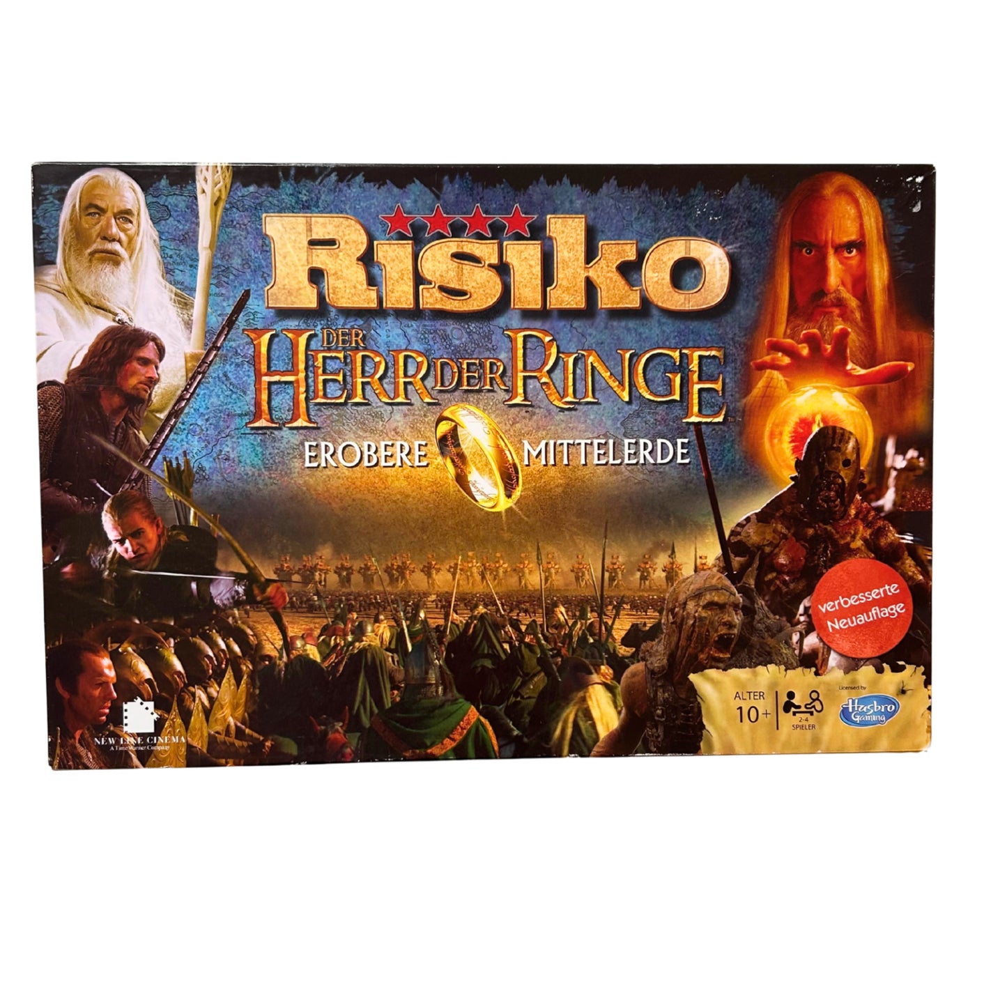 Risiko - Herr der Ringe - Erobere Mittelerde - Hasbro – SKU A12579 – Gesellschaftsspiel gebraucht kaufen bei Brettspielimperium