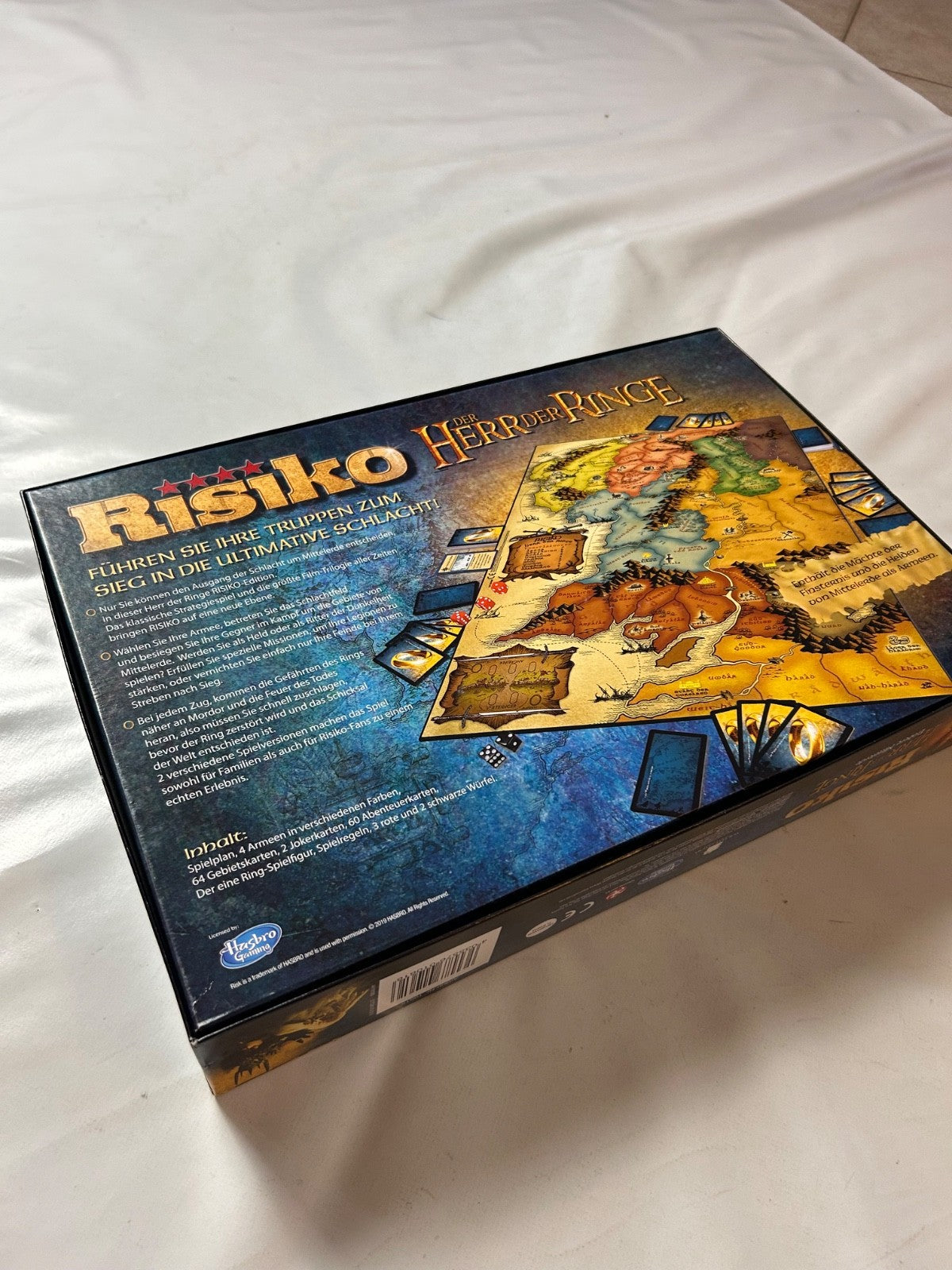 Risiko  Herr der Ringe  Erobere Mittelerde  Hasbro  Vollständig - Ansicht 13