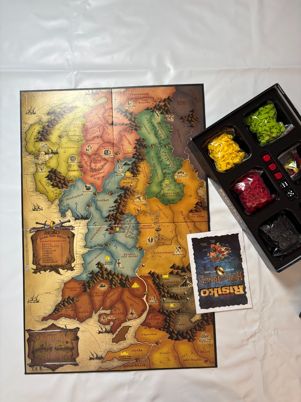 Risiko - Herr der Ringe - Erobere Mittelerde - Hasbro - Vollständig - Ansicht 8