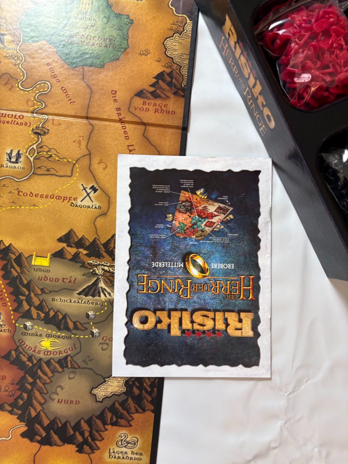 Risiko - Herr der Ringe - Erobere Mittelerde - Hasbro - Vollständig - Ansicht 9
