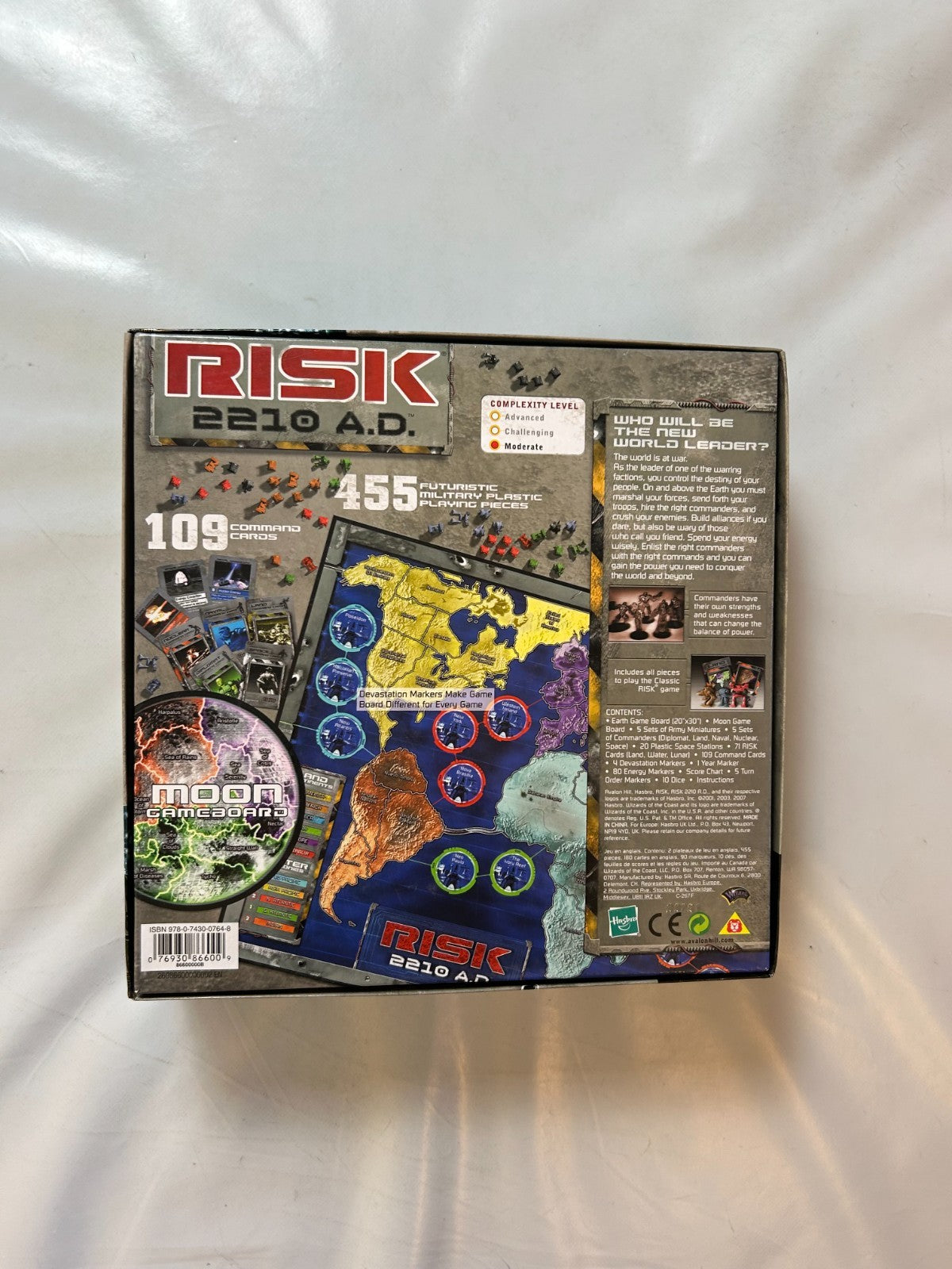 Risiko Risk 2210 AD Gesellschaftsspiel Avalon Hill englisch  vollständig - Ansicht 10