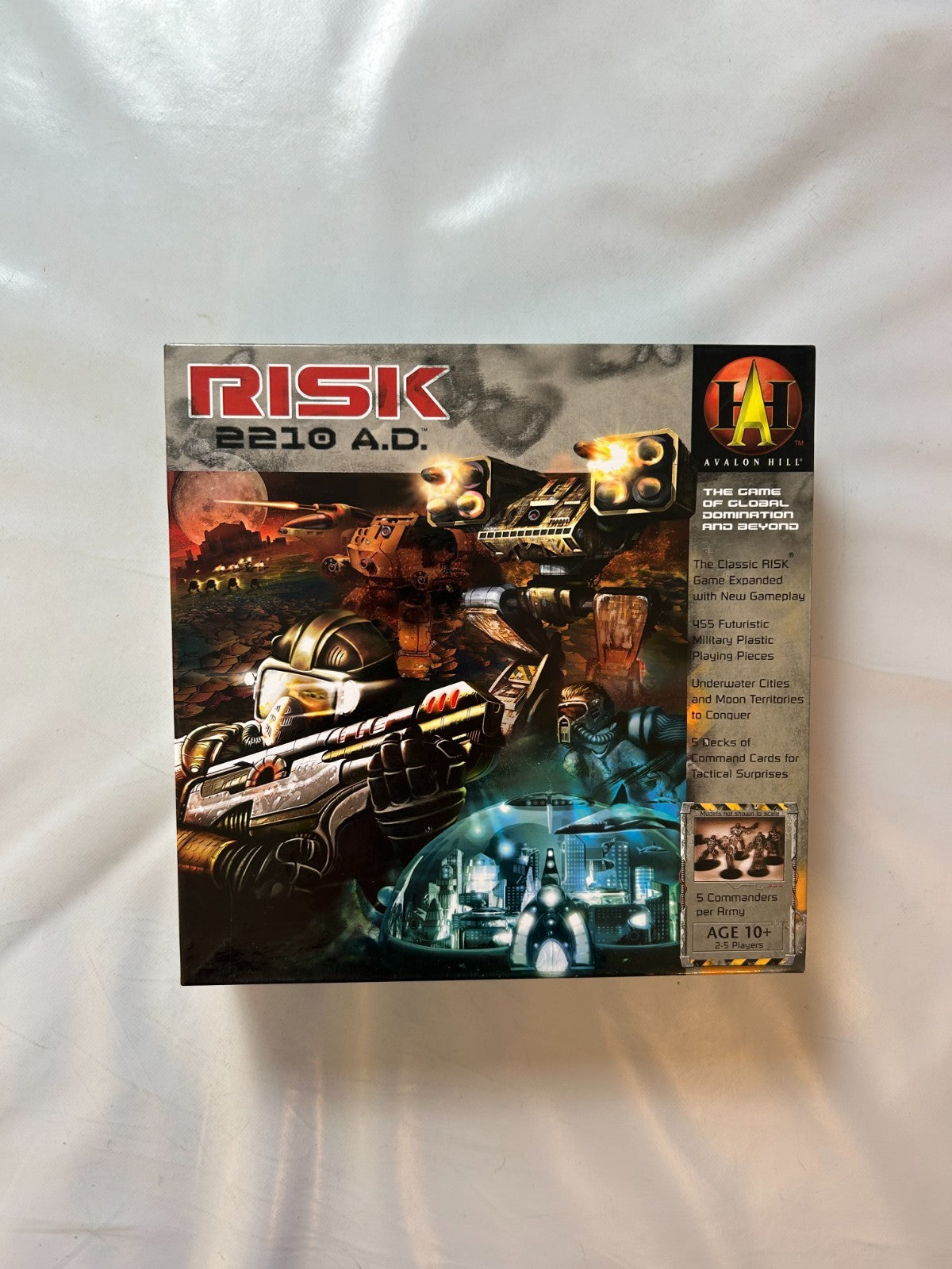 Risiko Risk 2210 AD Gesellschaftsspiel Avalon Hill englisch  vollständig - Ansicht 2