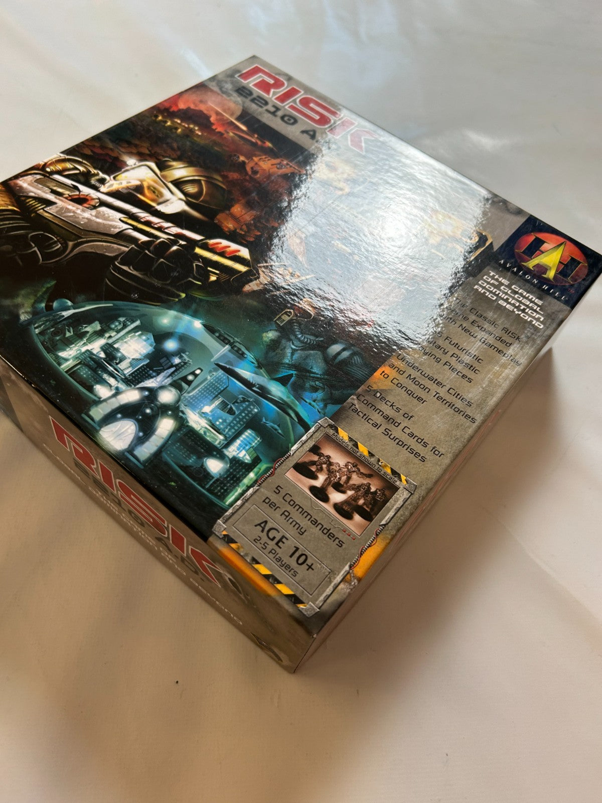 Risiko Risk 2210 AD Gesellschaftsspiel Avalon Hill englisch  vollständig - Ansicht 4