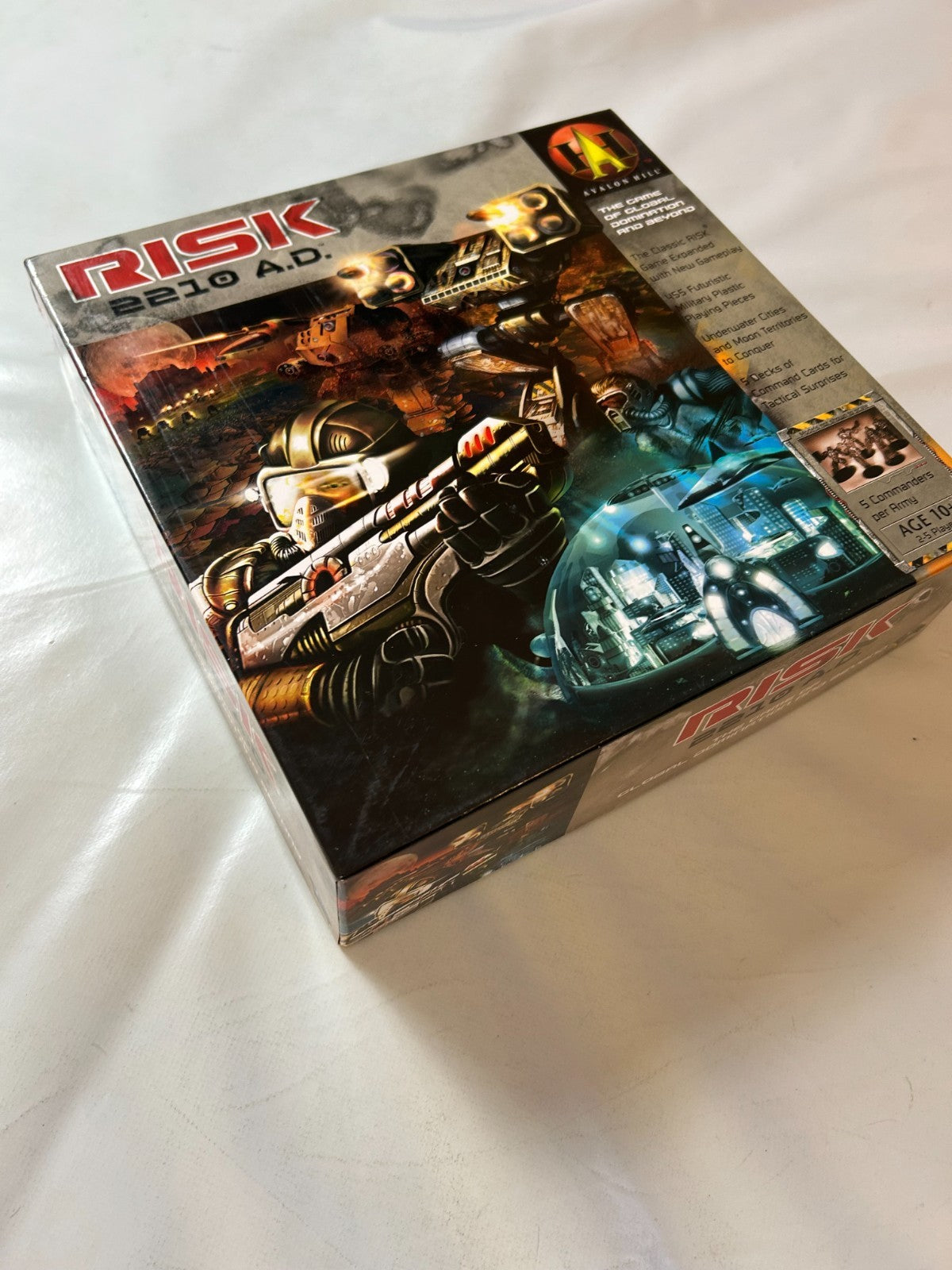 Risiko Risk 2210 AD Gesellschaftsspiel Avalon Hill englisch  vollständig - Ansicht 5
