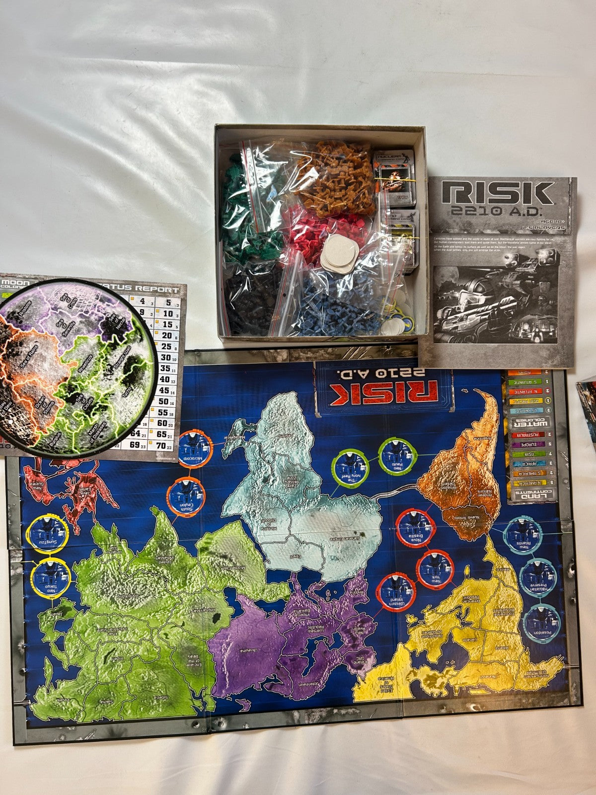 Risiko Risk 2210 AD Gesellschaftsspiel Avalon Hill englisch  vollständig - Ansicht 6