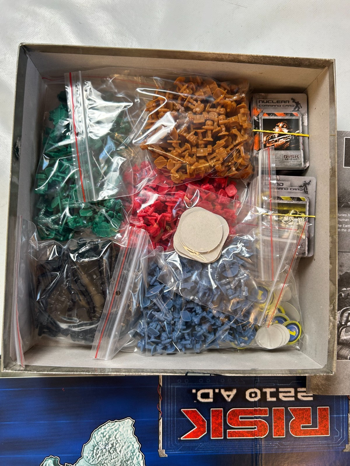 Risiko Risk 2210 AD Gesellschaftsspiel Avalon Hill englisch  vollständig - Ansicht 8