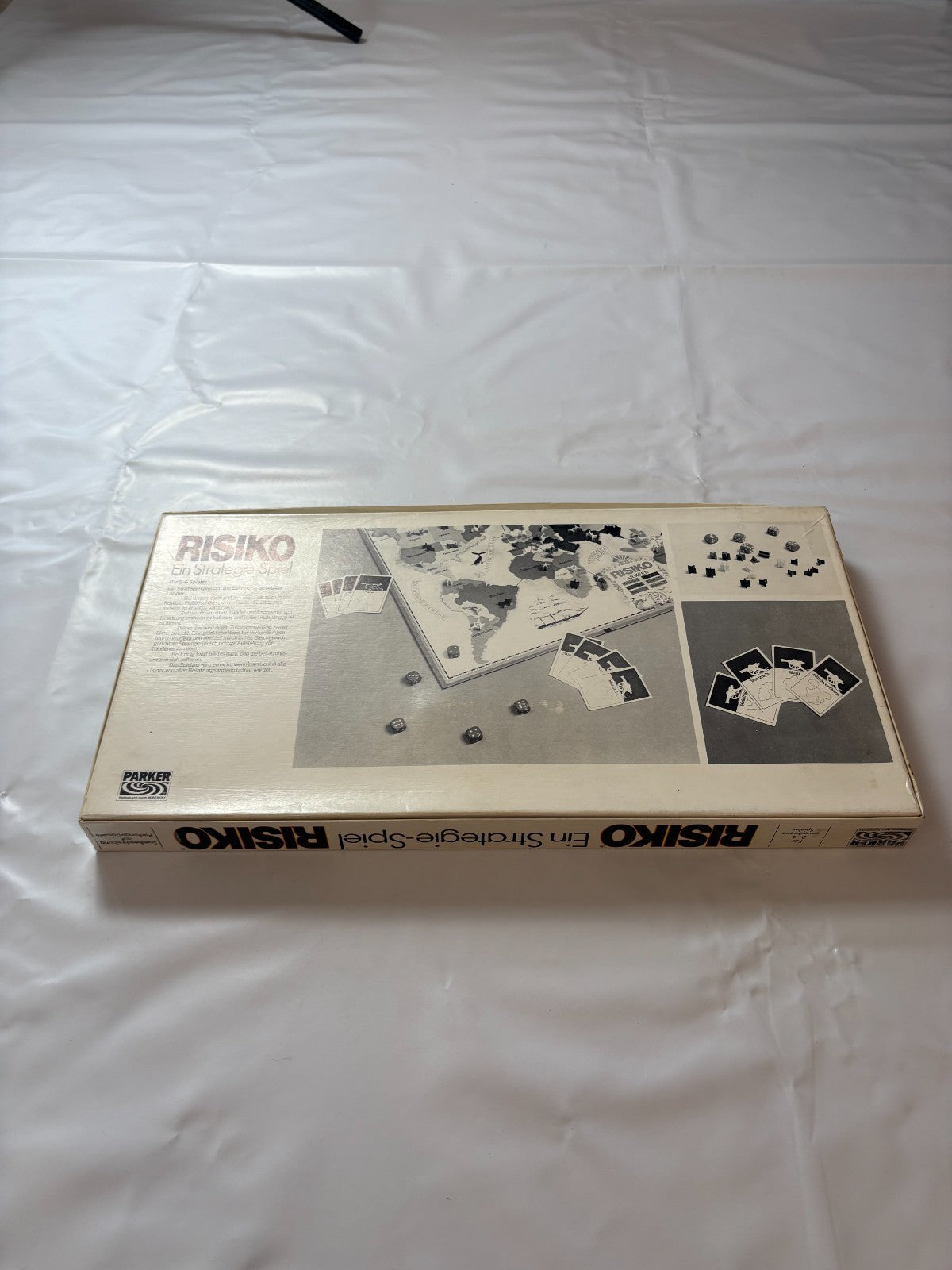 Risiko - Strategiespiel weiß Parker 1982 - Vollständig - Ansicht 14