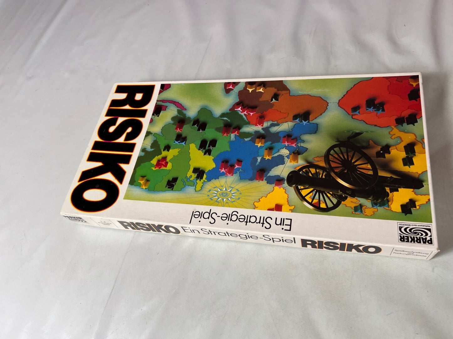 Risiko - Strategiespiel weiß Parker 1982 - Vollständig - Ansicht 6