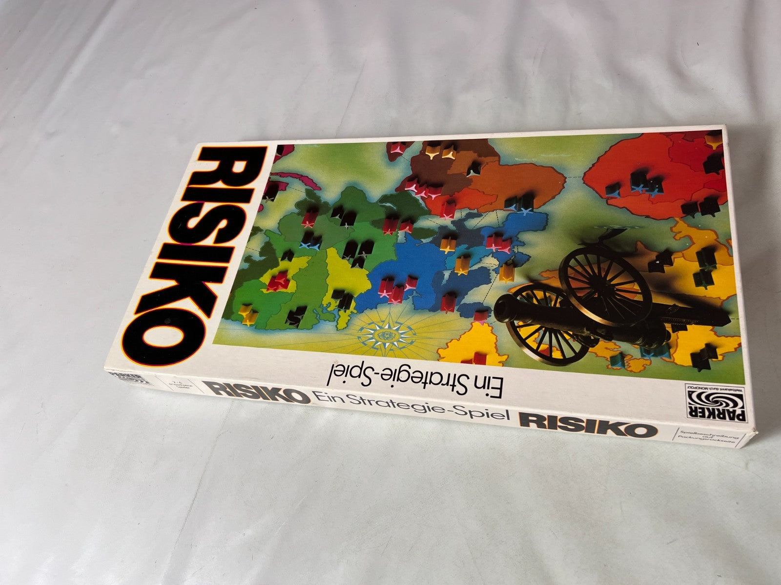 Risiko - Strategiespiel weiß Parker 1982 - Vollständig - Ansicht 6