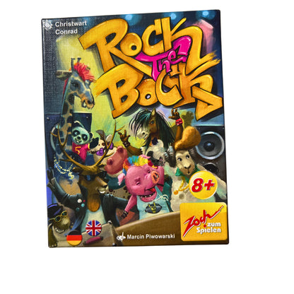 Rock the Bock Kartenspeil Spiel Zoch - Unbespielt – SKU A4026 – Kartenspiel gebraucht kaufen bei Brettspielimperium