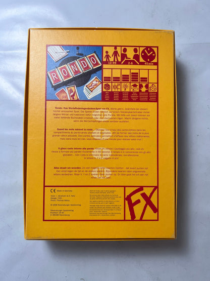 Rondo Brettspiel Unbespielt 1998 FX Spiele  90er Familien  Vollständig - Ansicht 2